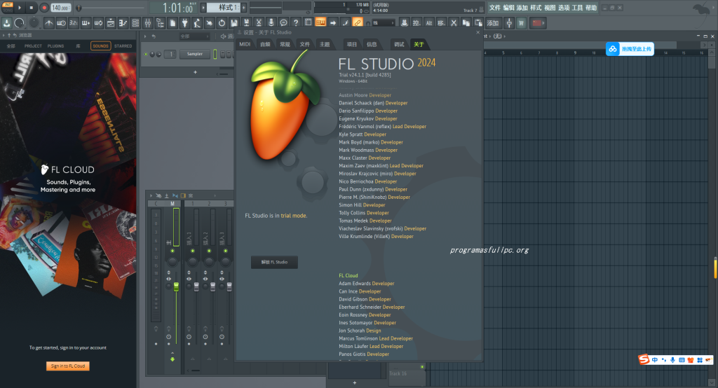FLStudio2024-1024x554 FL Studio 24.2.2.4597 Full Producer Edition Español + Crack [MEGA/Drive]